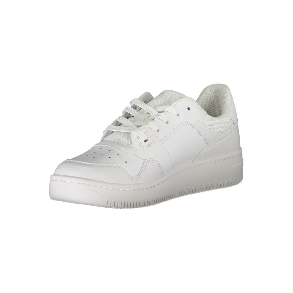 Tommy Hilfiger White Leather Women Sneaker - ACCEXO