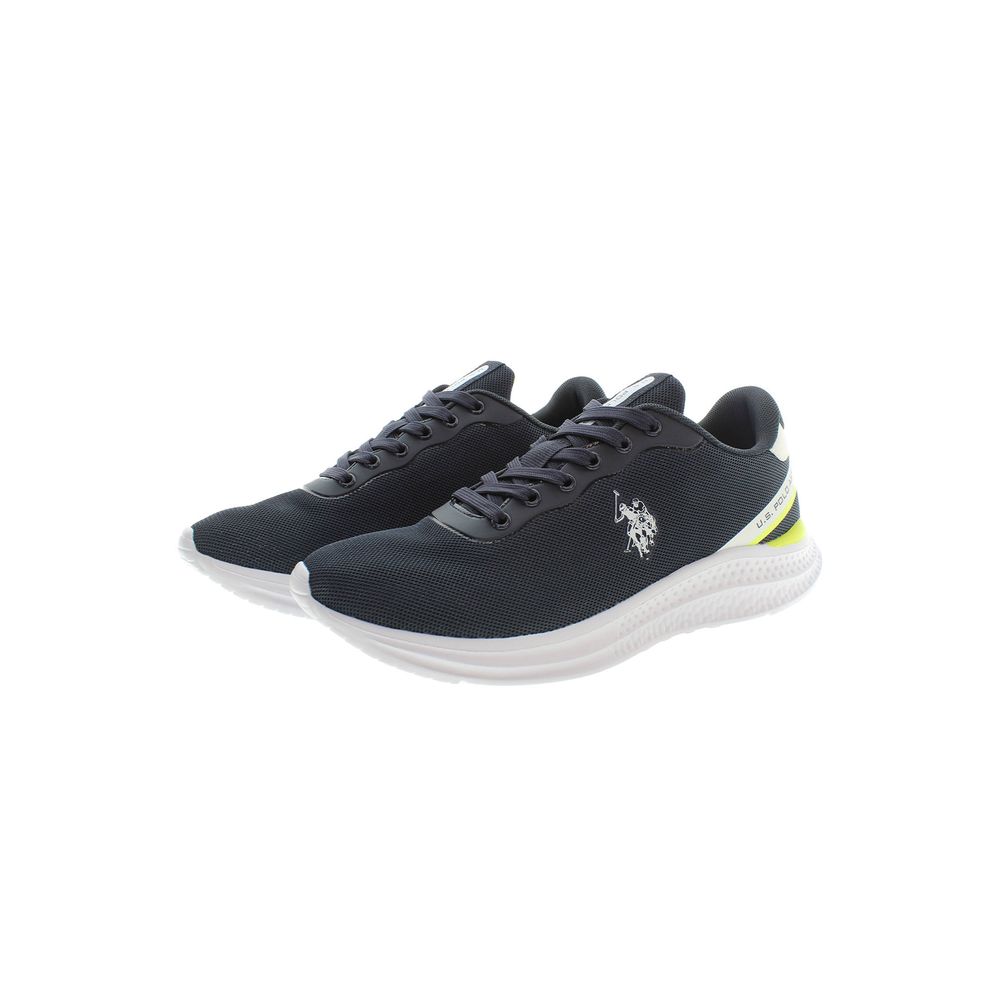 U.S. POLO ASSN. Blue Polyester Men Sneaker - ACCEXO