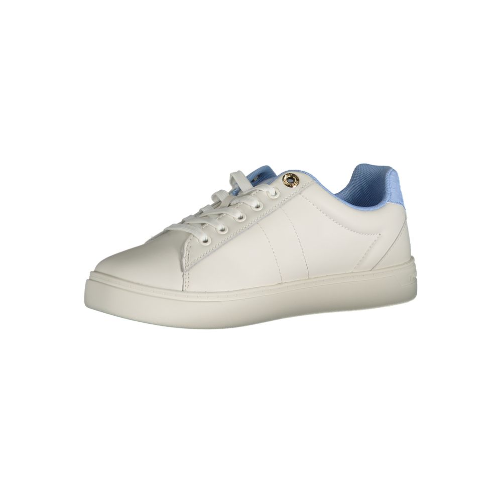 Tommy Hilfiger Light Blue Leather Women Sneaker - ACCEXO