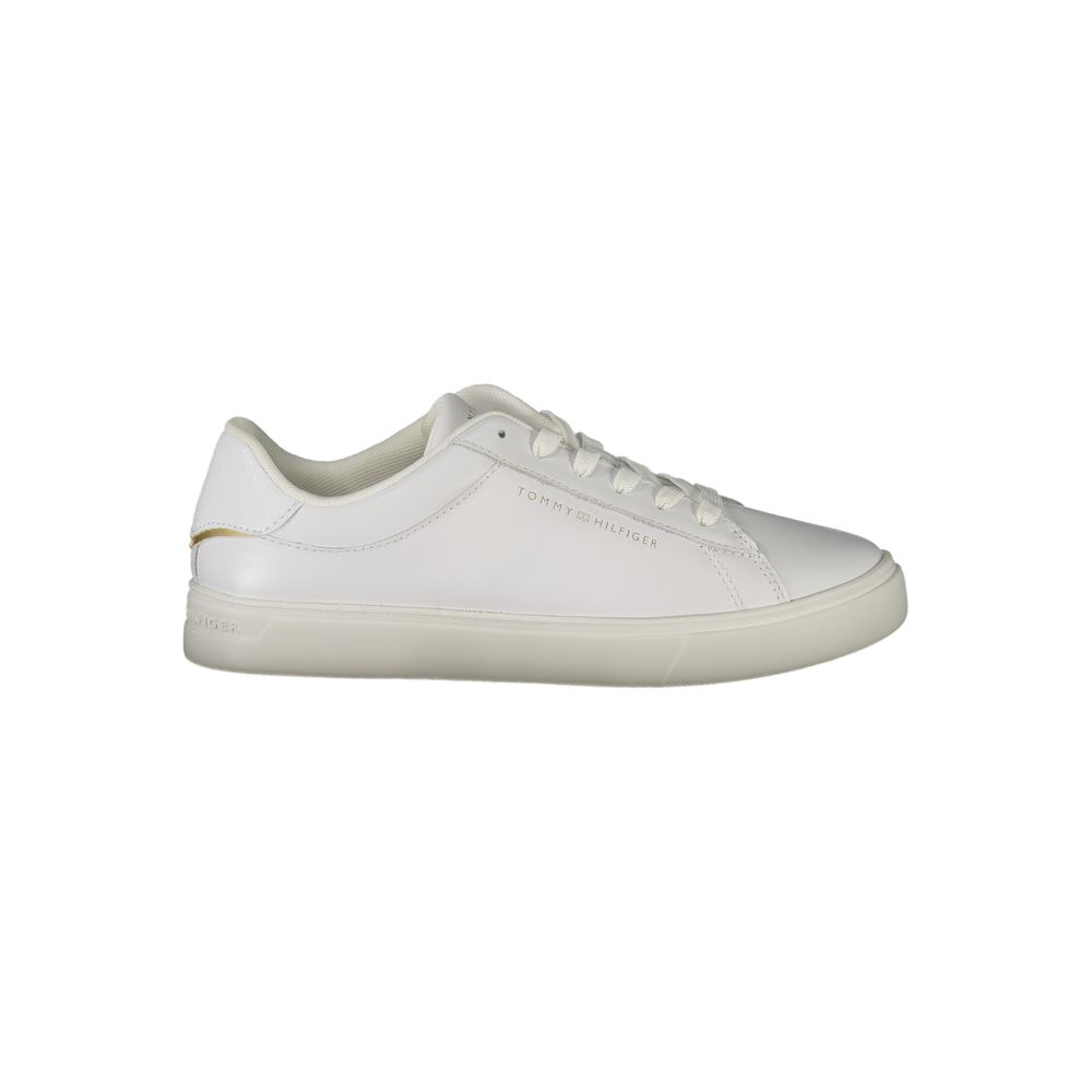 Tommy Hilfiger White Polyethylene Women Sneaker - ACCEXO