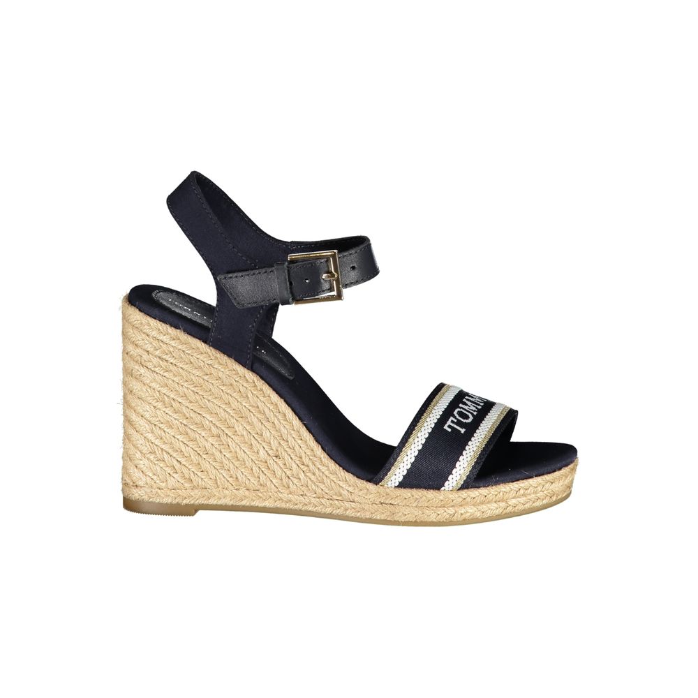Tommy Hilfiger Blue Polyester Sandal - ACCEXO