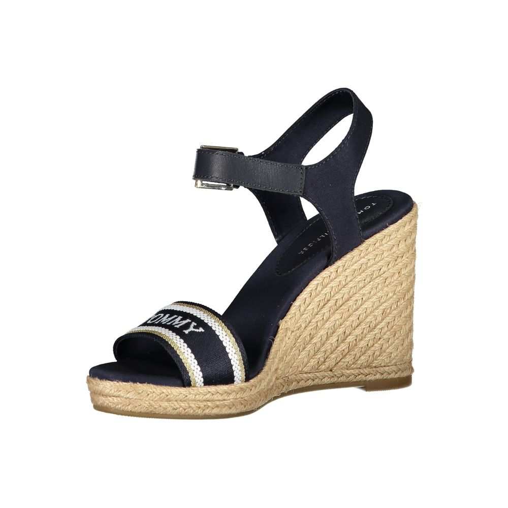 Tommy Hilfiger Blue Polyester Sandal - ACCEXO