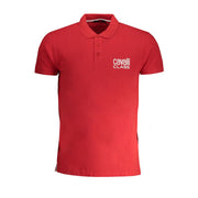 Cavalli Class Red Cotton Polo Shirt - ACCEXO
