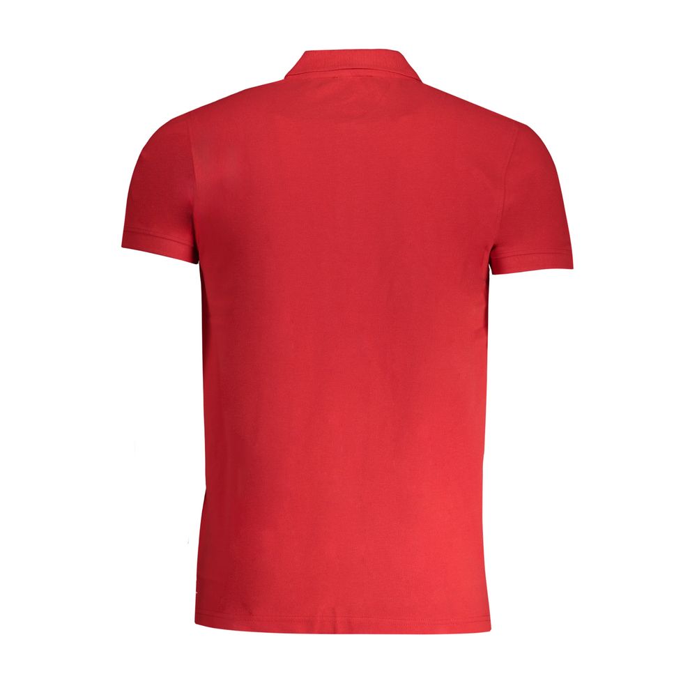 Cavalli Class Red Cotton Polo Shirt - ACCEXO