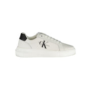Calvin Klein Eco-Chic White Sneakers with Contrast Details - ACCEXO
