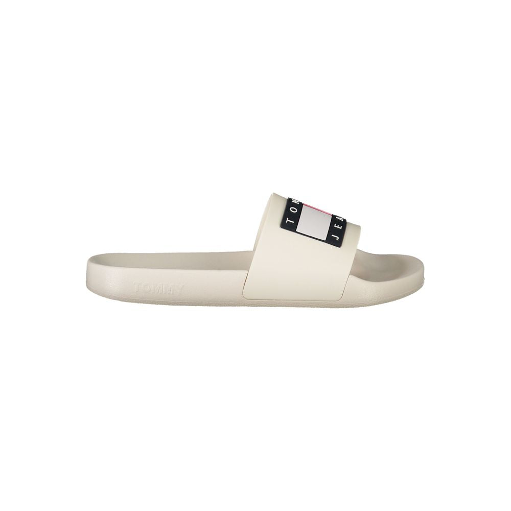 Tommy Hilfiger White Polyethylene Women Sandal - ACCEXO