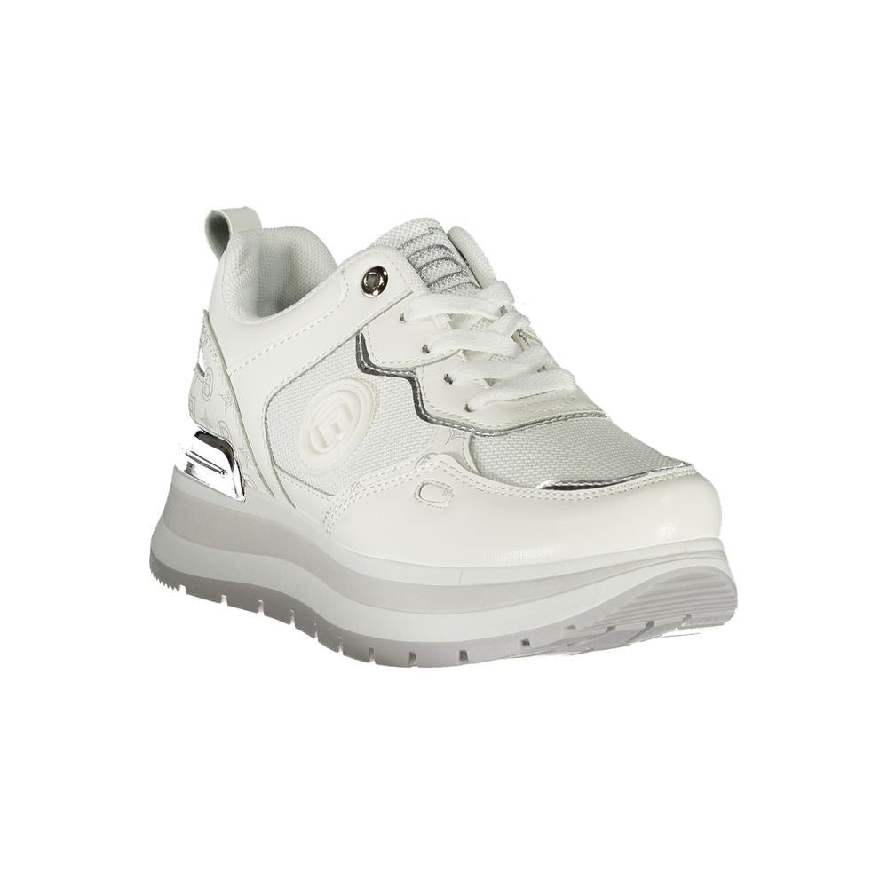 Laura Biagiotti White Polyester Women Sneaker - ACCEXO