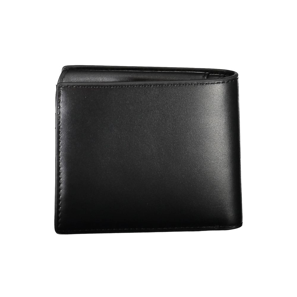 Tommy Hilfiger Black Leather Wallet - ACCEXO
