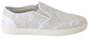 Dolce & Gabbana Elegant Off White Loafers for Ladies - ACCEXO
