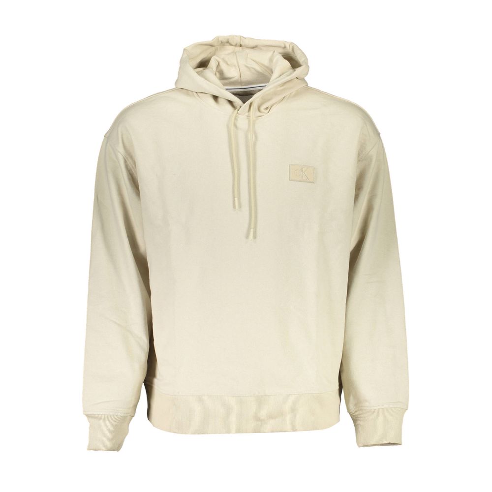 Calvin Klein Beige Cotton Men Sweater - ACCEXO