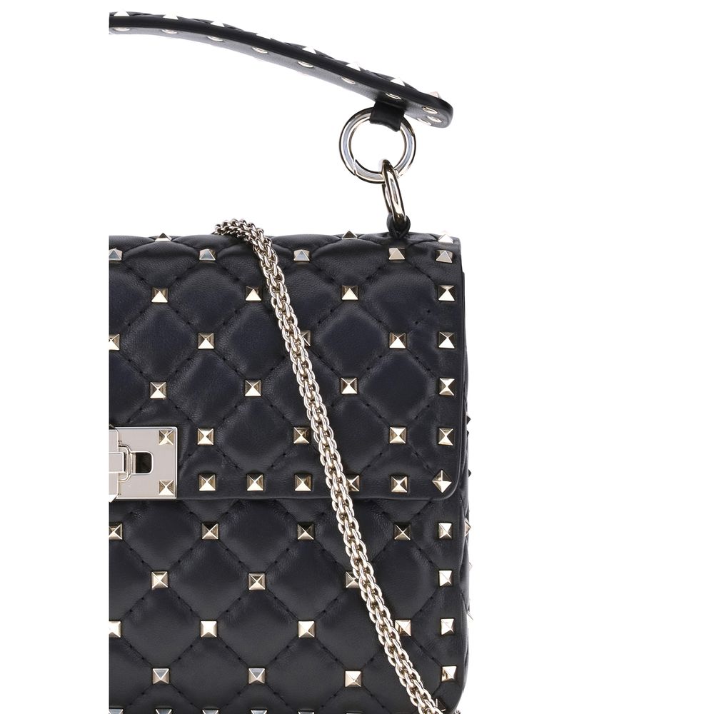 Valentino Garavani Medium Rockstud Spike Shoulder Bag - ACCEXO