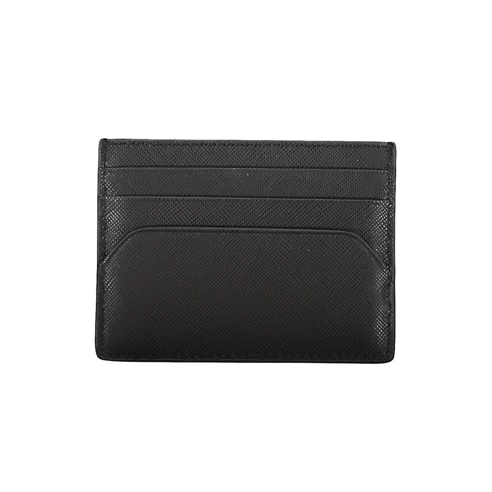 Tommy Hilfiger Black Leather Wallet - ACCEXO