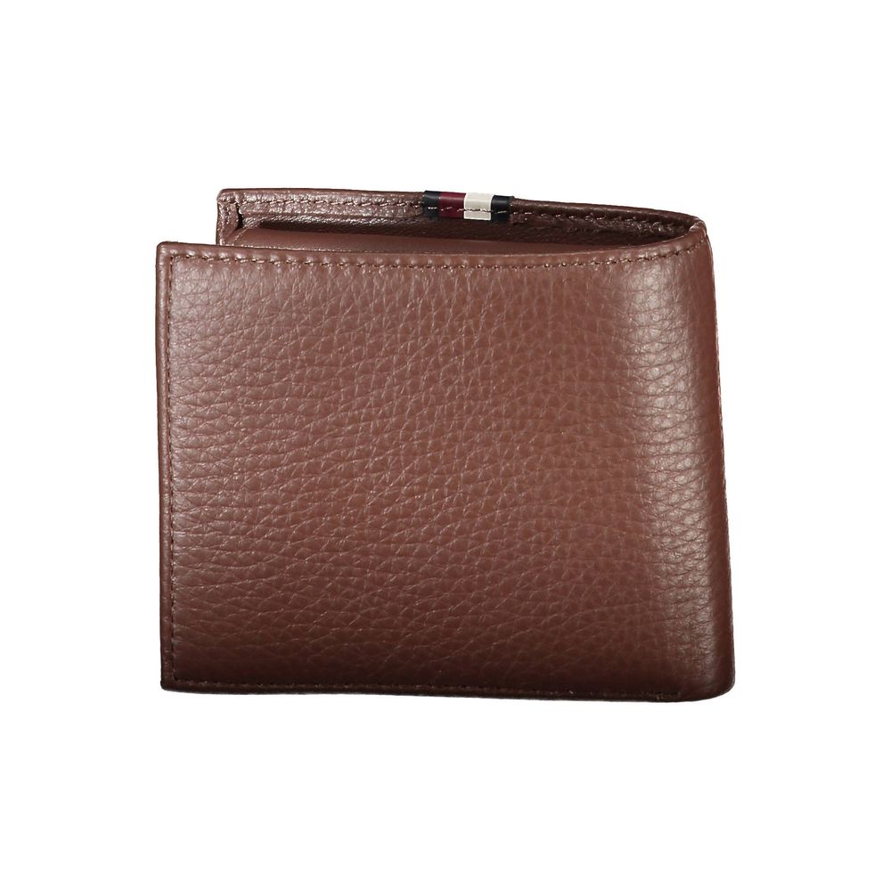 Tommy Hilfiger Brown Leather Wallet - ACCEXO