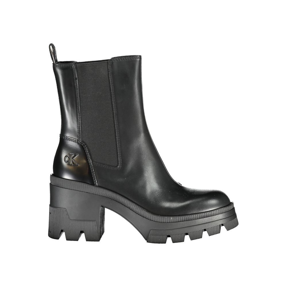 Calvin Klein Black Polyester Boot - ACCEXO