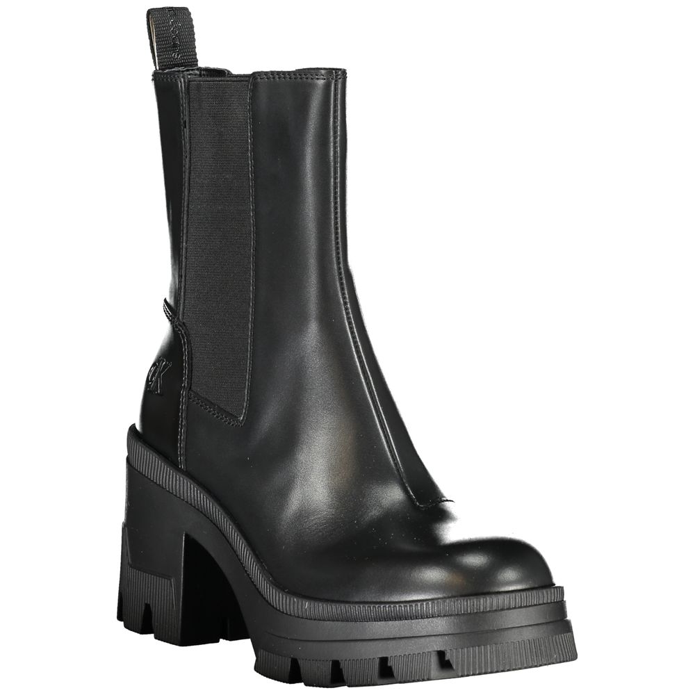 Calvin Klein Black Polyester Boot - ACCEXO