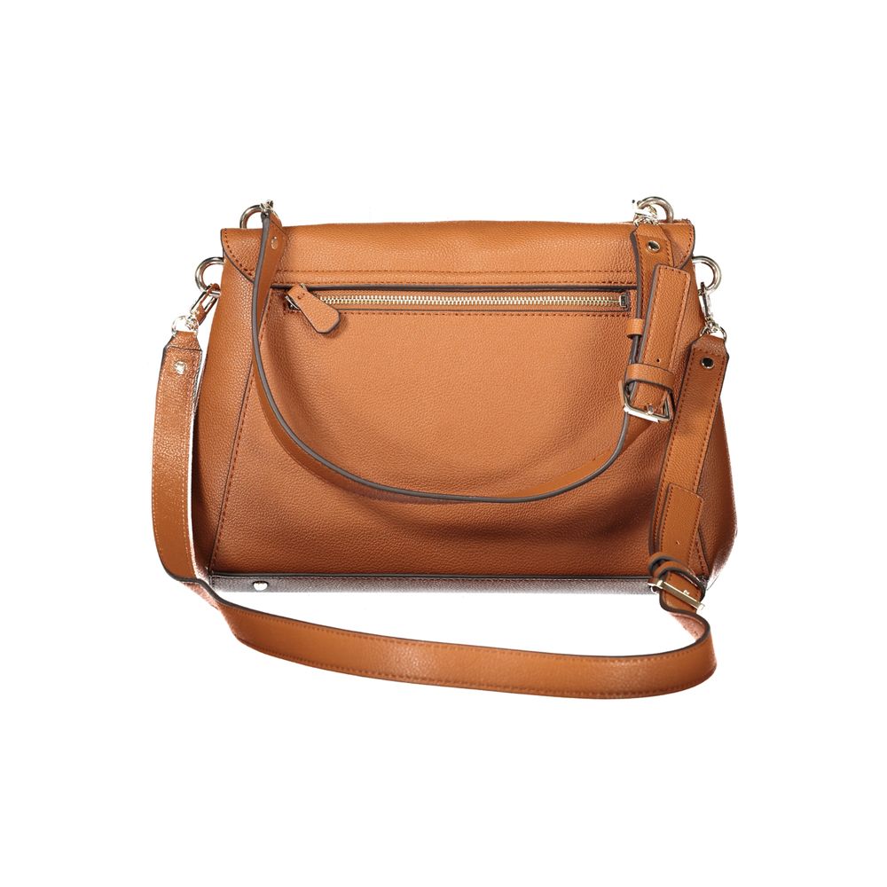 Guess Jeans Brown Polyethylene Handbag - ACCEXO
