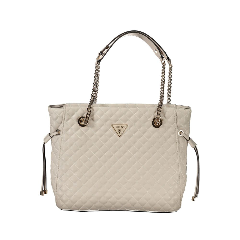 Guess Jeans Pink Polyethylene Handbag - ACCEXO