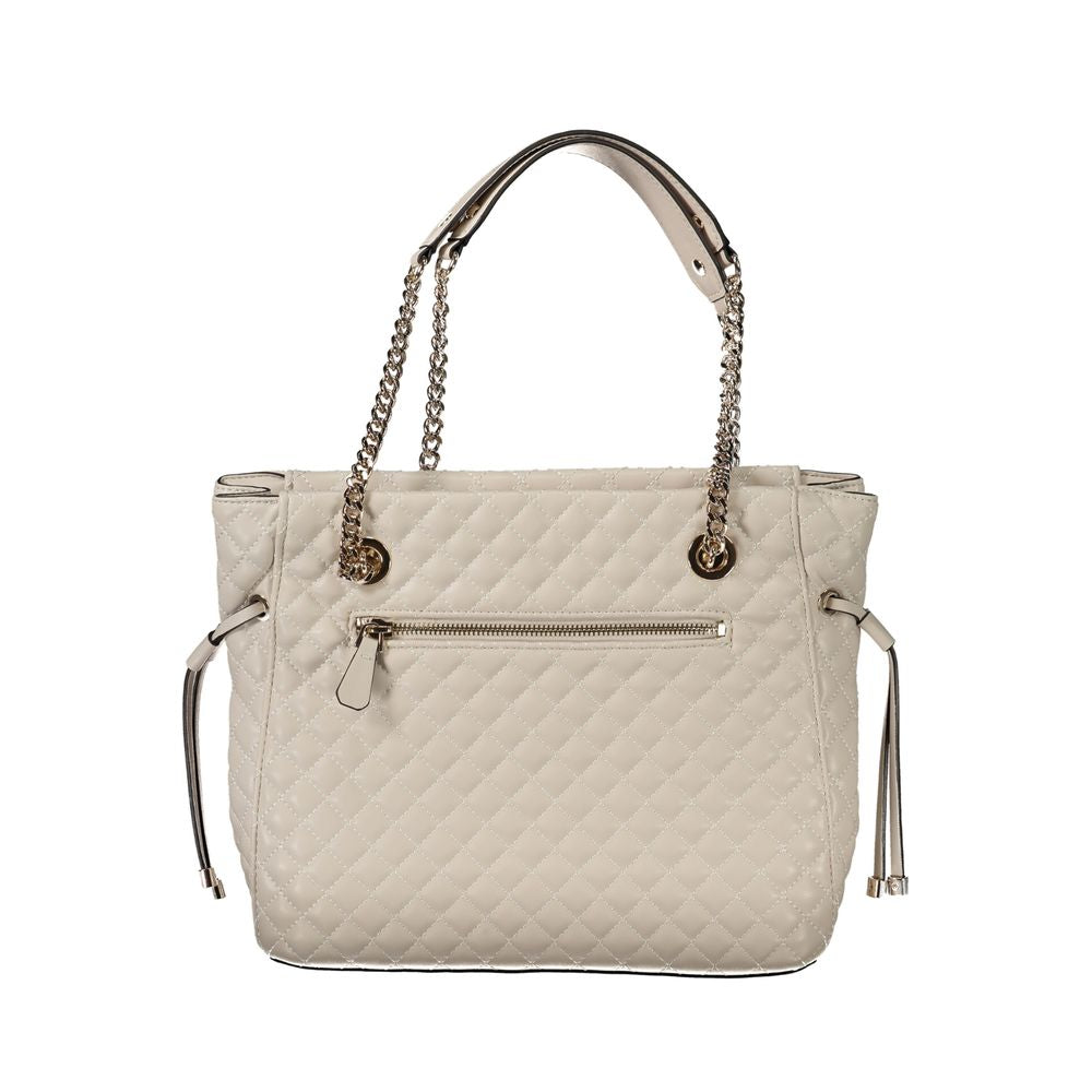 Guess Jeans Pink Polyethylene Handbag - ACCEXO