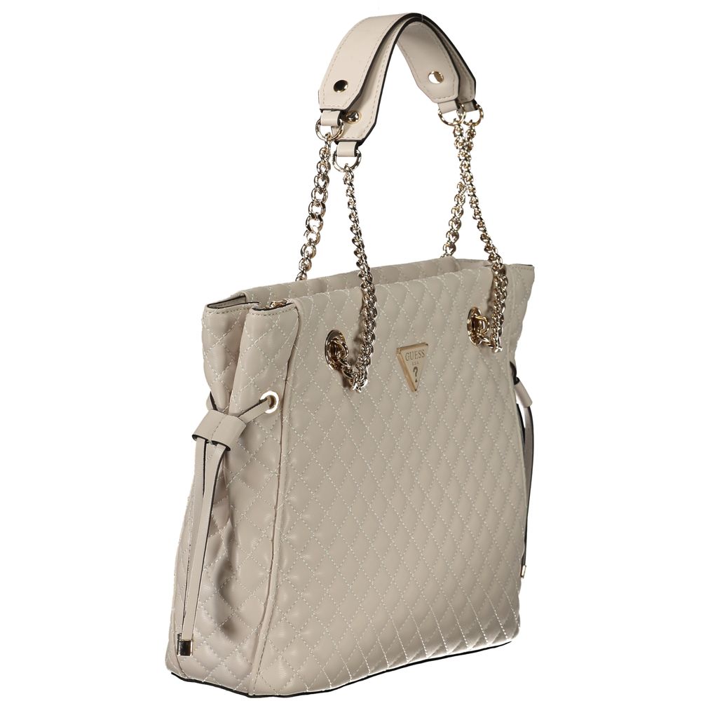 Guess Jeans Pink Polyethylene Handbag - ACCEXO
