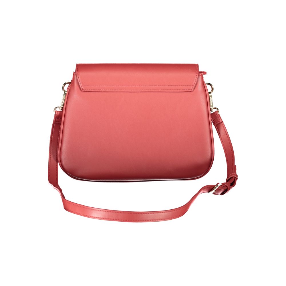 Mario Valentino Red Polyethylene Handbag - ACCEXO