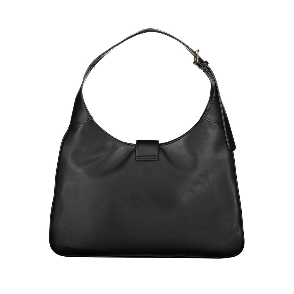 Mario Valentino Black Polyethylene Handbag - ACCEXO