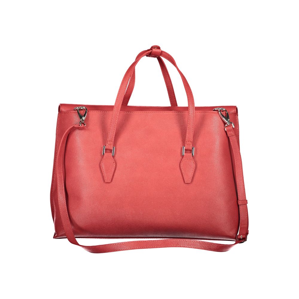 Mario Valentino Red Polyethylene Handbag - ACCEXO