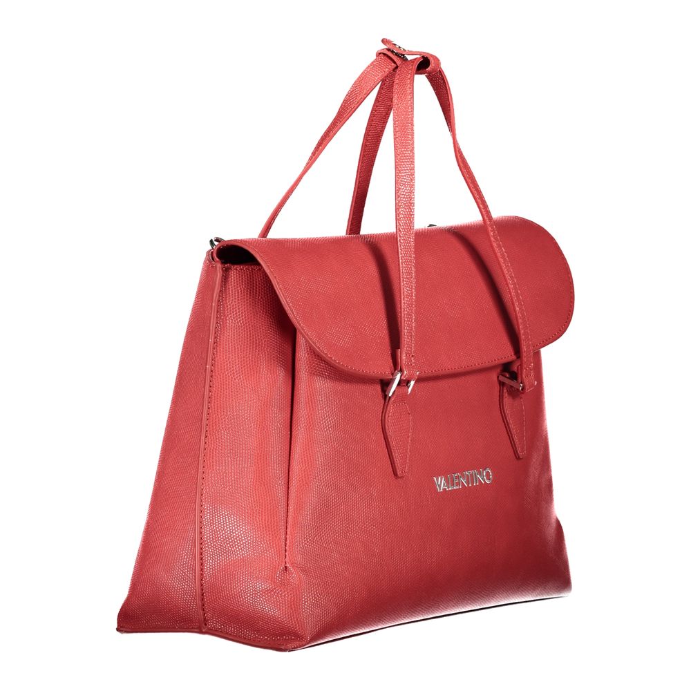Mario Valentino Red Polyethylene Handbag - ACCEXO
