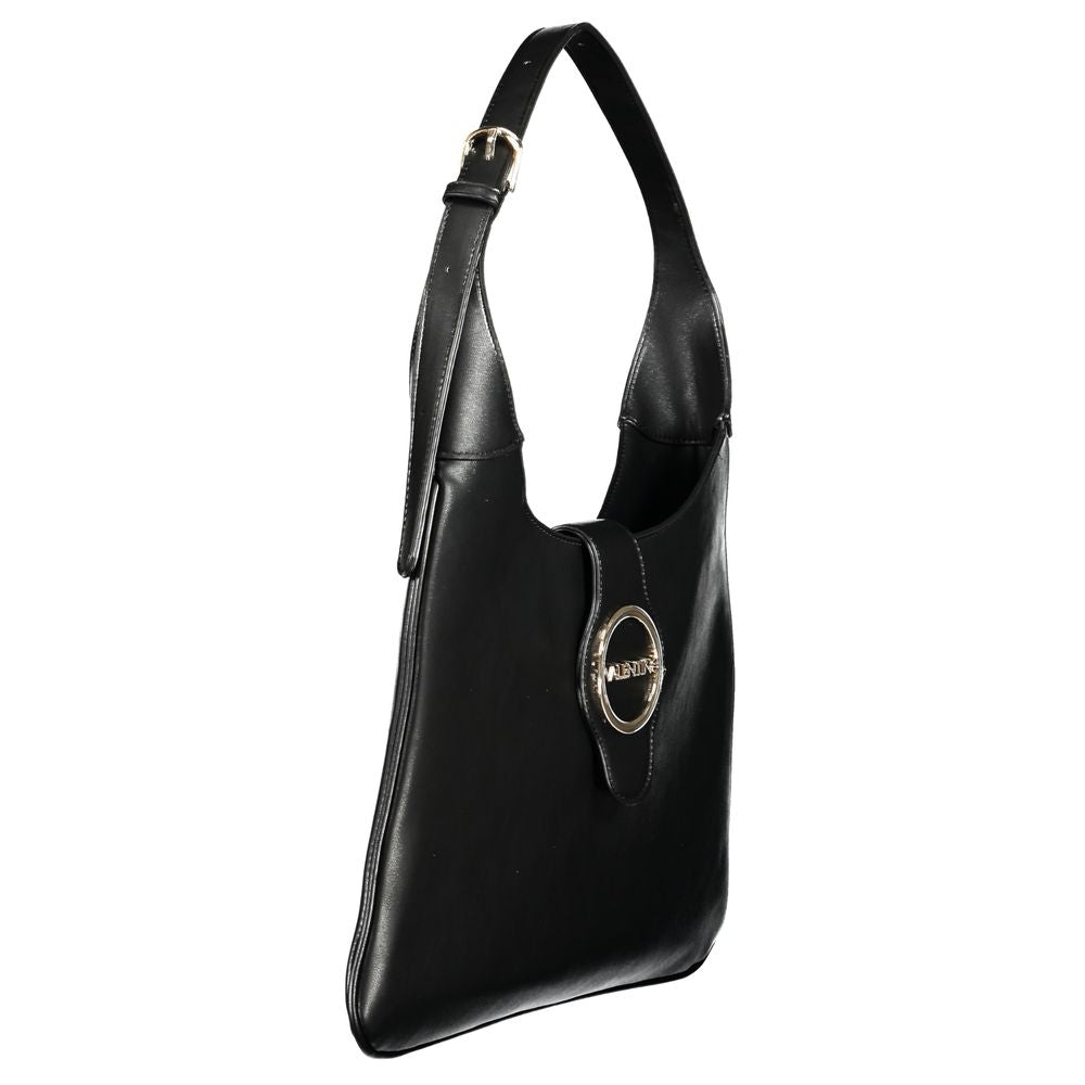 Mario Valentino Black Polyethylene Handbag - ACCEXO
