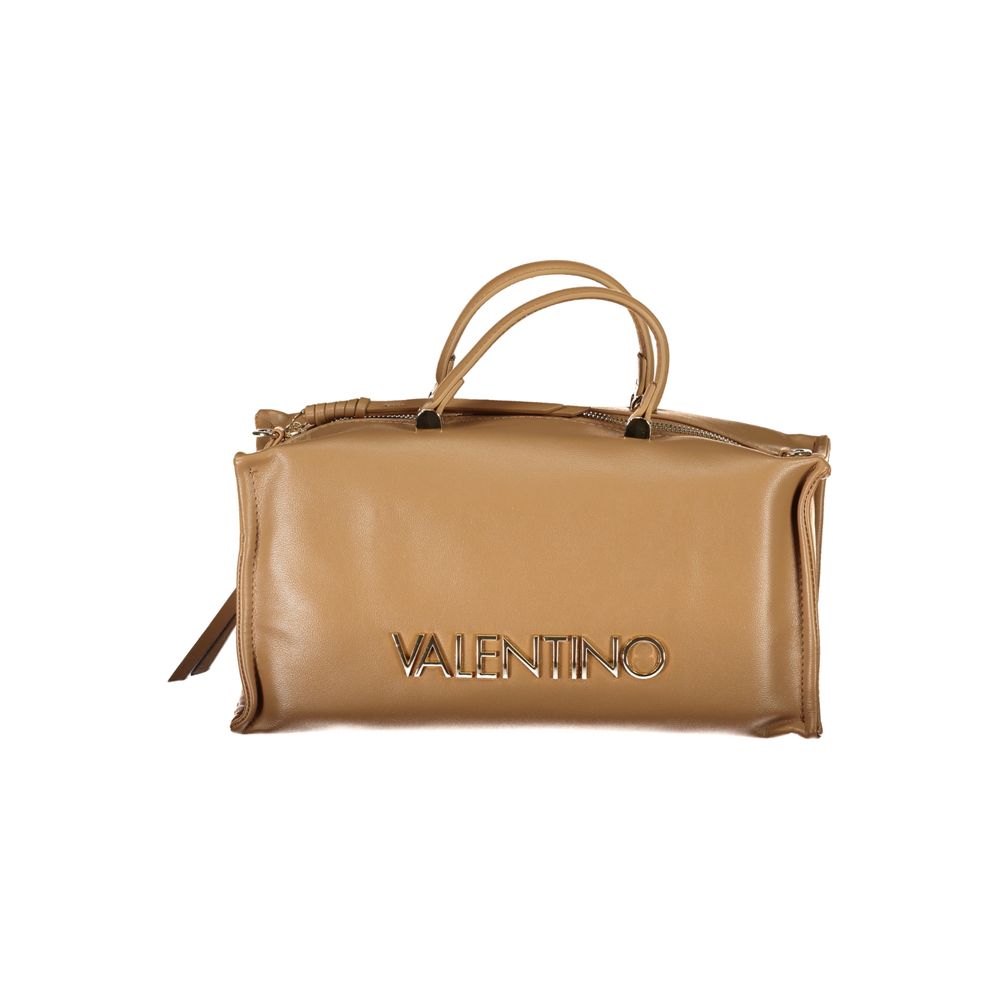 Mario Valentino Beige Polyethylene Handbag - ACCEXO