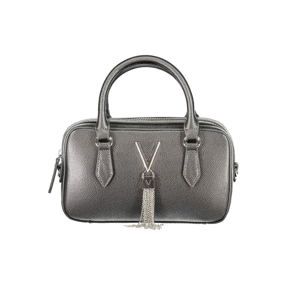 Mario Valentino Gray Polyethylene Handbag - ACCEXO