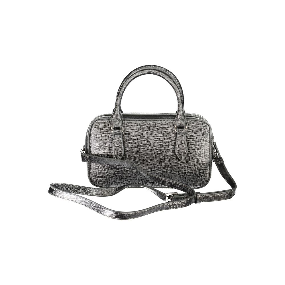 Mario Valentino Gray Polyethylene Handbag - ACCEXO