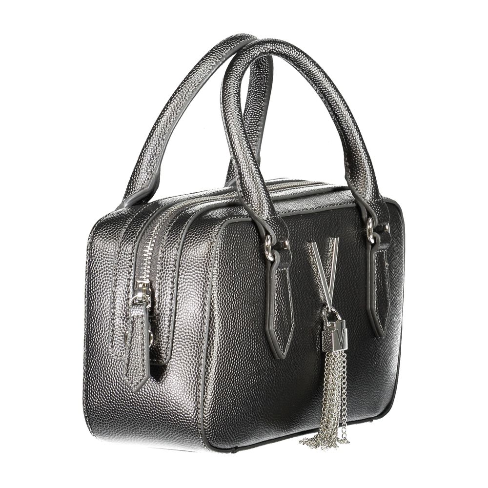 Mario Valentino Gray Polyethylene Handbag - ACCEXO