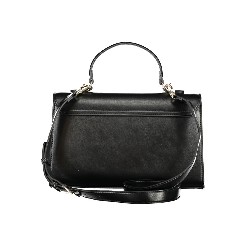 Mario Valentino Black Polyethylene Handbag - ACCEXO
