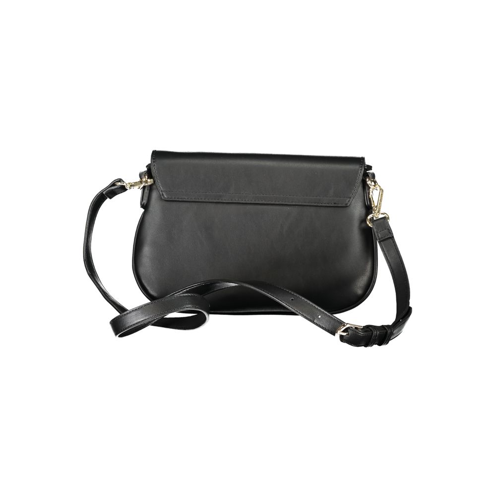 Mario Valentino Black Polyethylene Handbag - ACCEXO