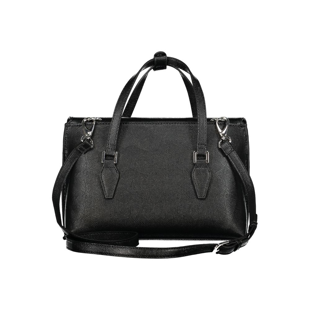 Mario Valentino Black Polyethylene Handbag - ACCEXO