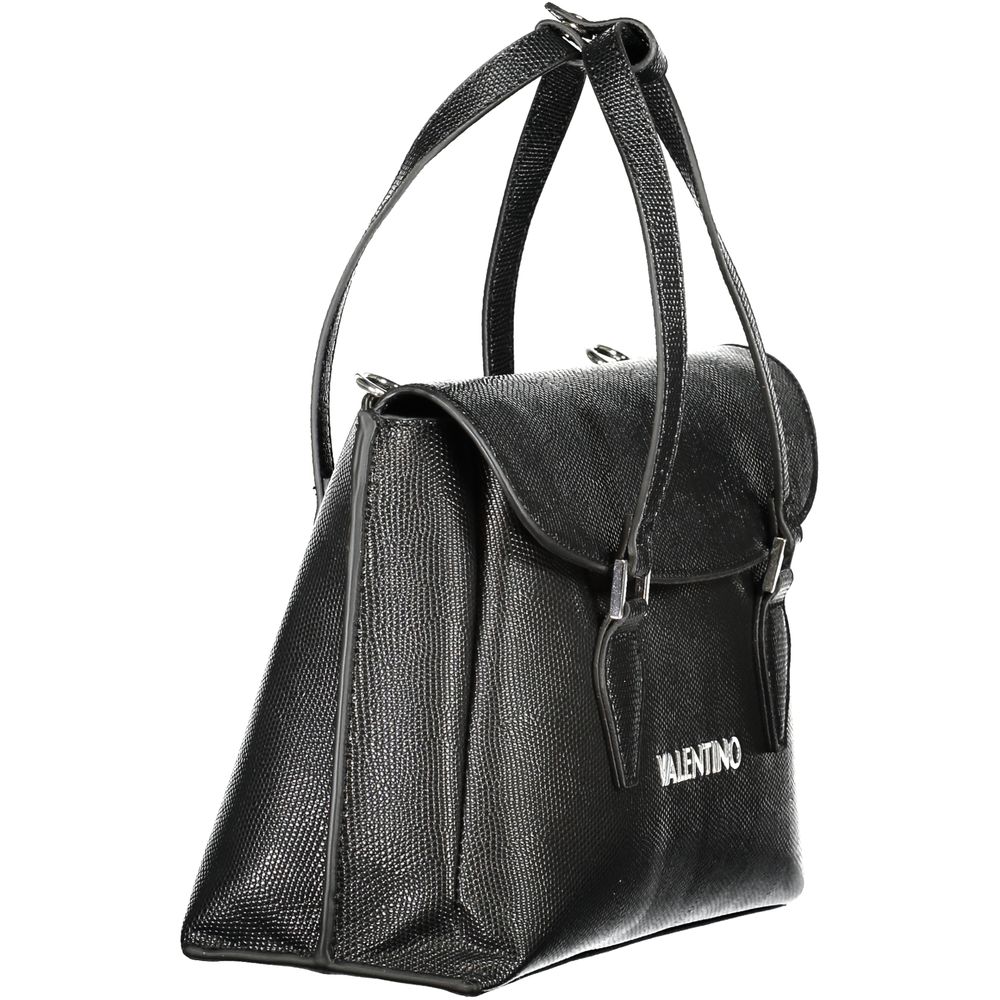 Mario Valentino Black Polyethylene Handbag - ACCEXO