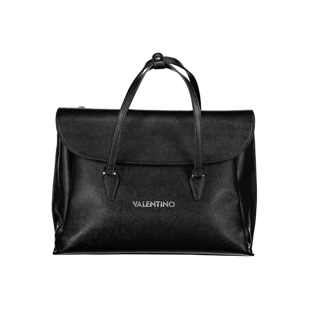 Mario Valentino Black Polyethylene Handbag - ACCEXO