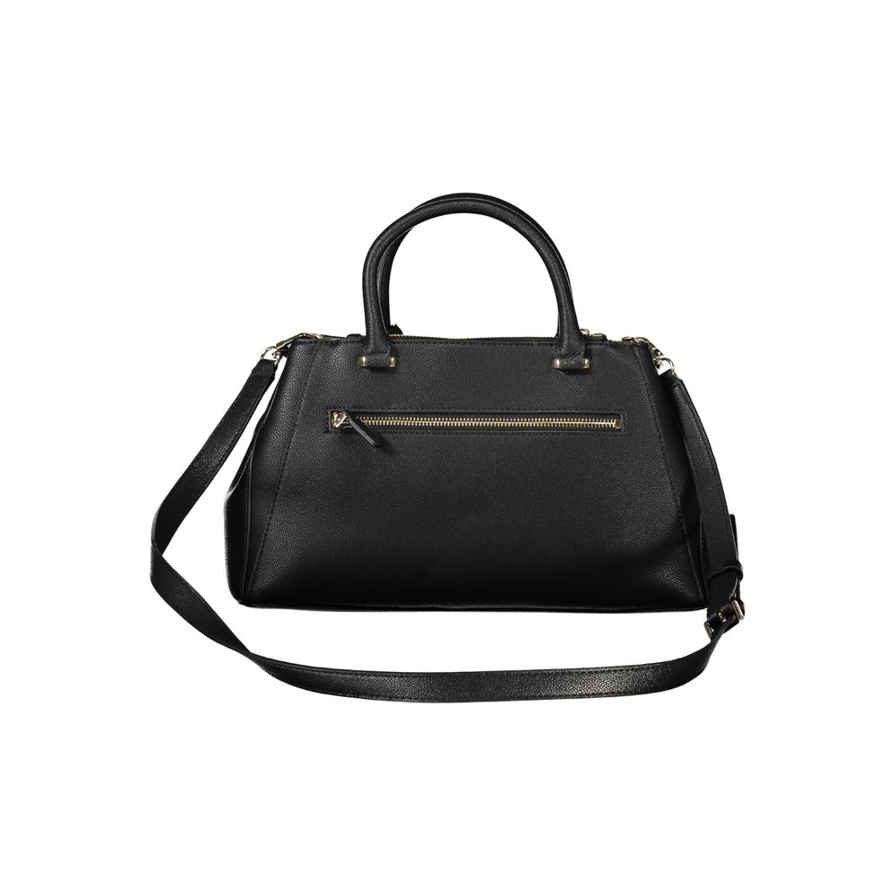 Guess Jeans Black Polyethylene Handbag - ACCEXO