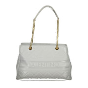 Mario Valentino Gray Polyethylene Handbag - ACCEXO
