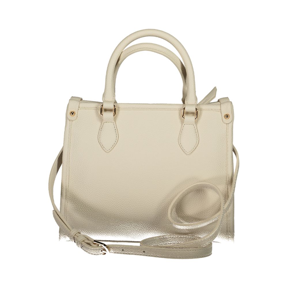 Mario Valentino Beige Polyethylene Handbag - ACCEXO
