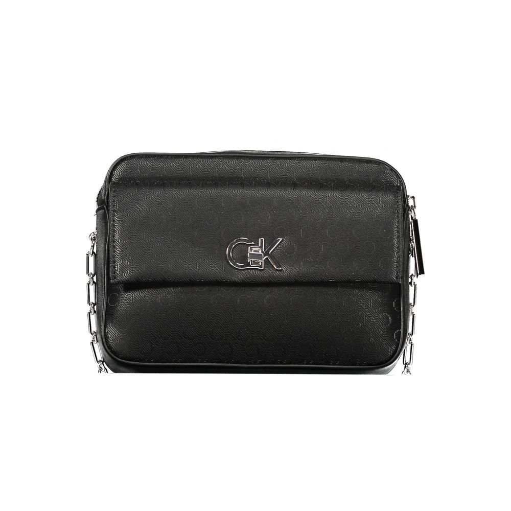 Calvin Klein Black Polyester Handbag - ACCEXO