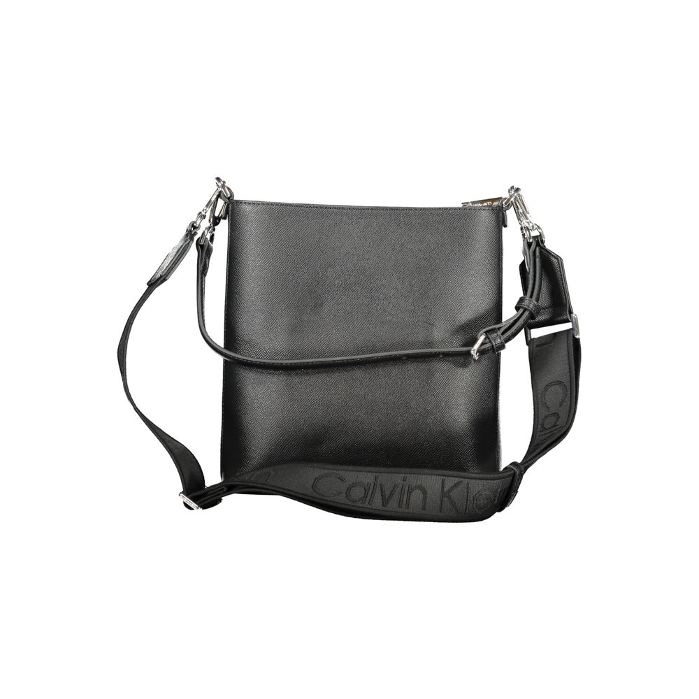 Calvin Klein Black Polyester Handbag - ACCEXO