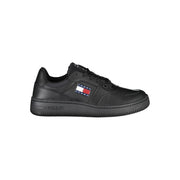 Tommy Hilfiger Black Polyester Sneaker - ACCEXO