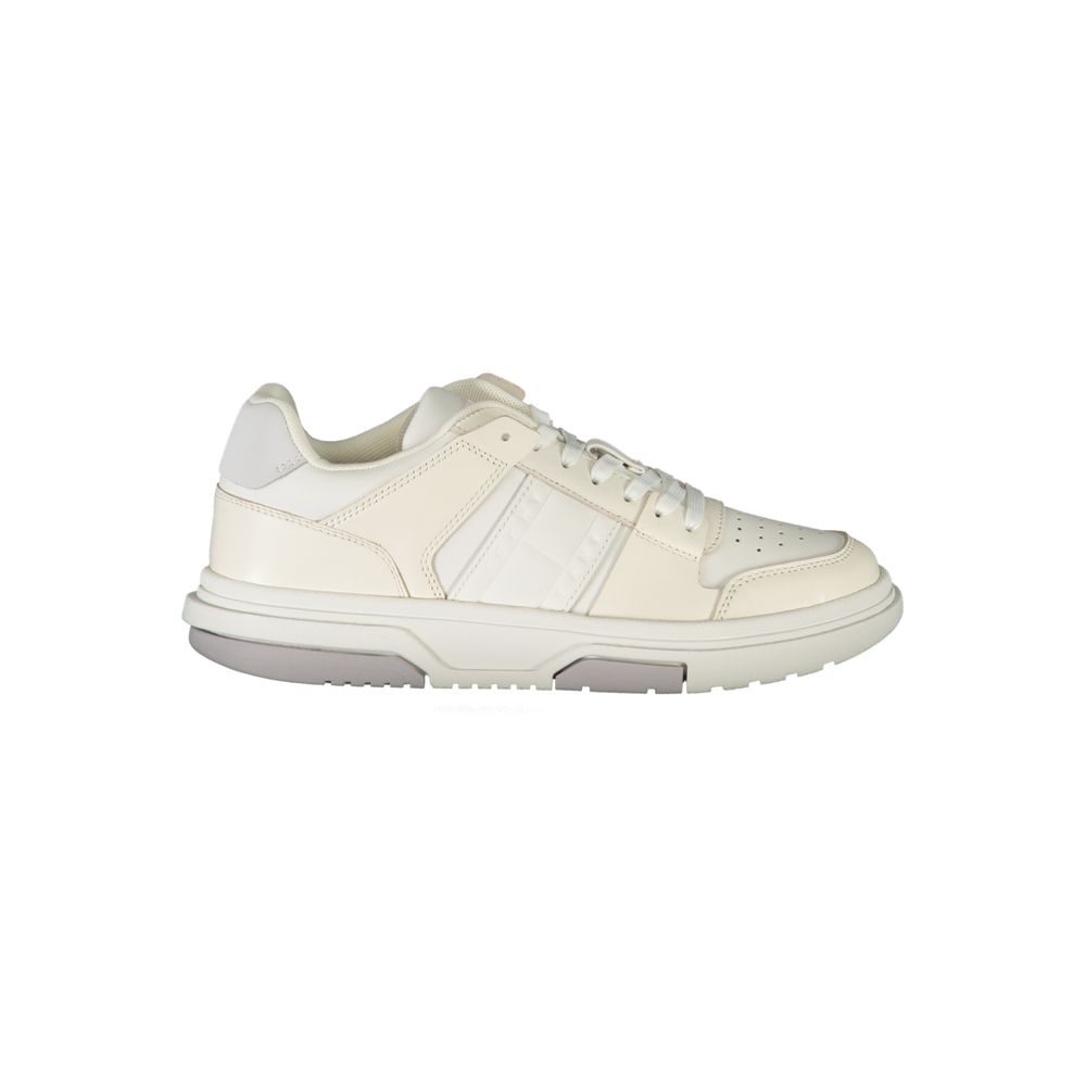 Tommy Hilfiger White Polyester Sneaker - ACCEXO