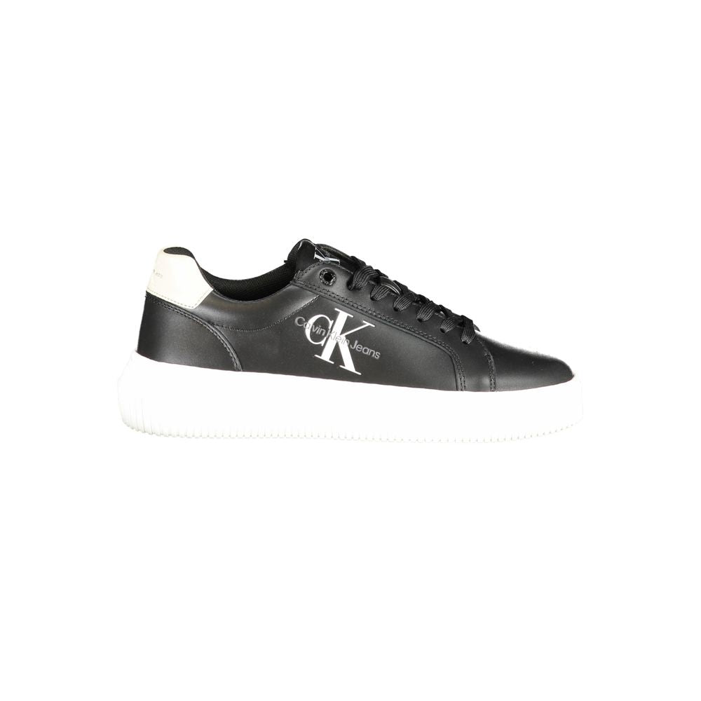 Calvin Klein Black Polyester Sneaker - ACCEXO