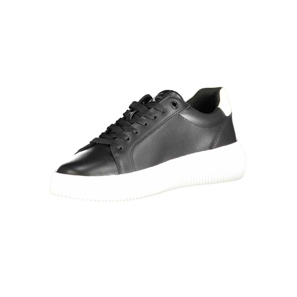 Calvin Klein Black Polyester Sneaker - ACCEXO
