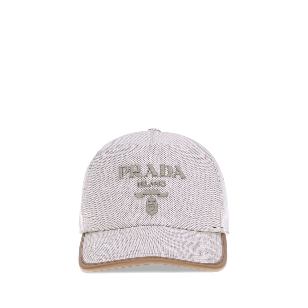 Prada Logoed Baseball Hat - ACCEXO