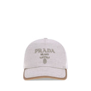 Prada Logoed Baseball Hat - ACCEXO