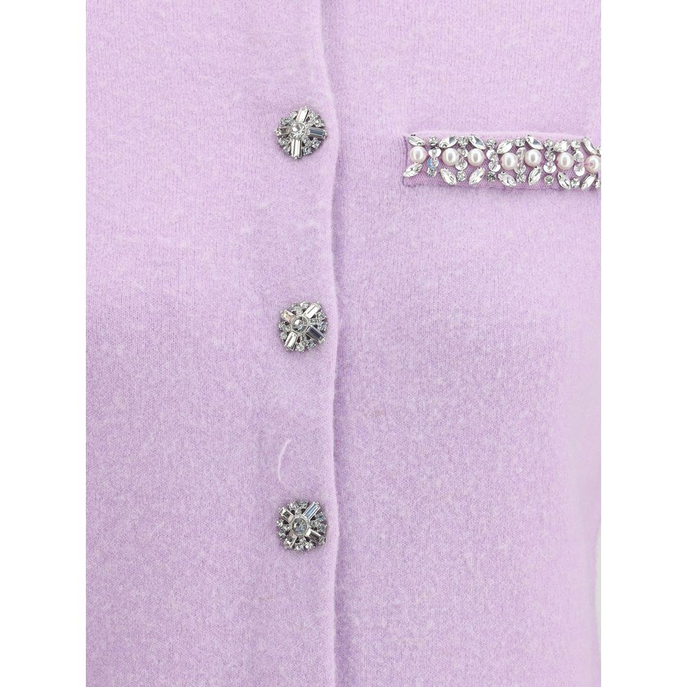 Self-Portrait Jeweled Cardigan - ACCEXO
