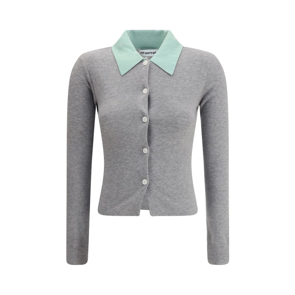 Self-Portrait Merino wool Cardigan - ACCEXO